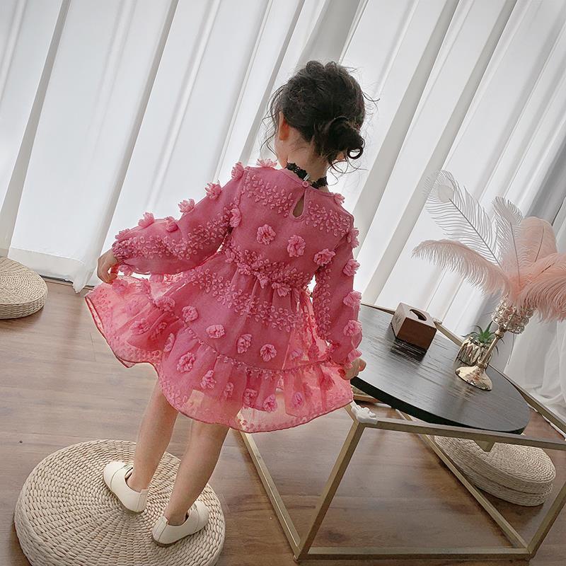 Đầm Công Chúa Màu Đỏ Cho Bé Gái (1-9 Tuổi)