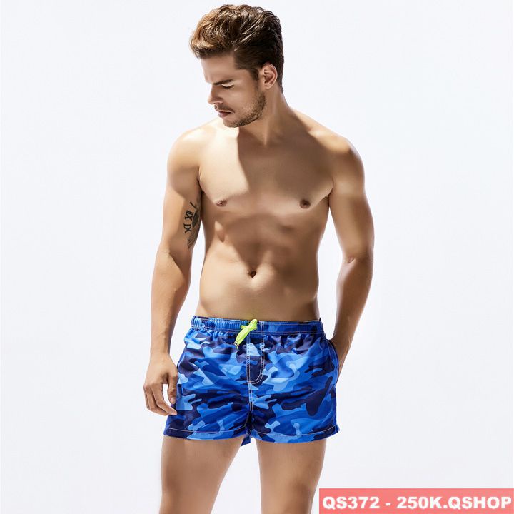 Quần short đi biển hoa lá QS318-QS372-QS373-QS376-QS389-QS390-QS391-QS395