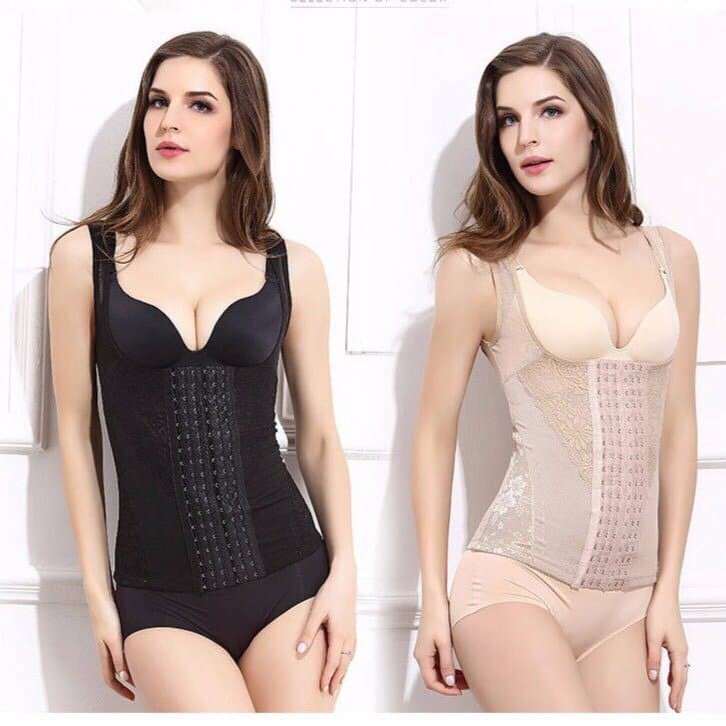 Áo Gen Bụng Định Hình Nâng Ngực  Xuất Nhật AKIRA- Cao Cấp Thoáng Mát - 100% ren cotton loại 1 | BigBuy360 - bigbuy360.vn