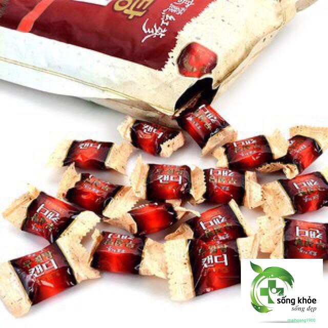 KẸO SÂM KHÔNG ĐƯỜNG HÀN QUỐC BỊCH 500g