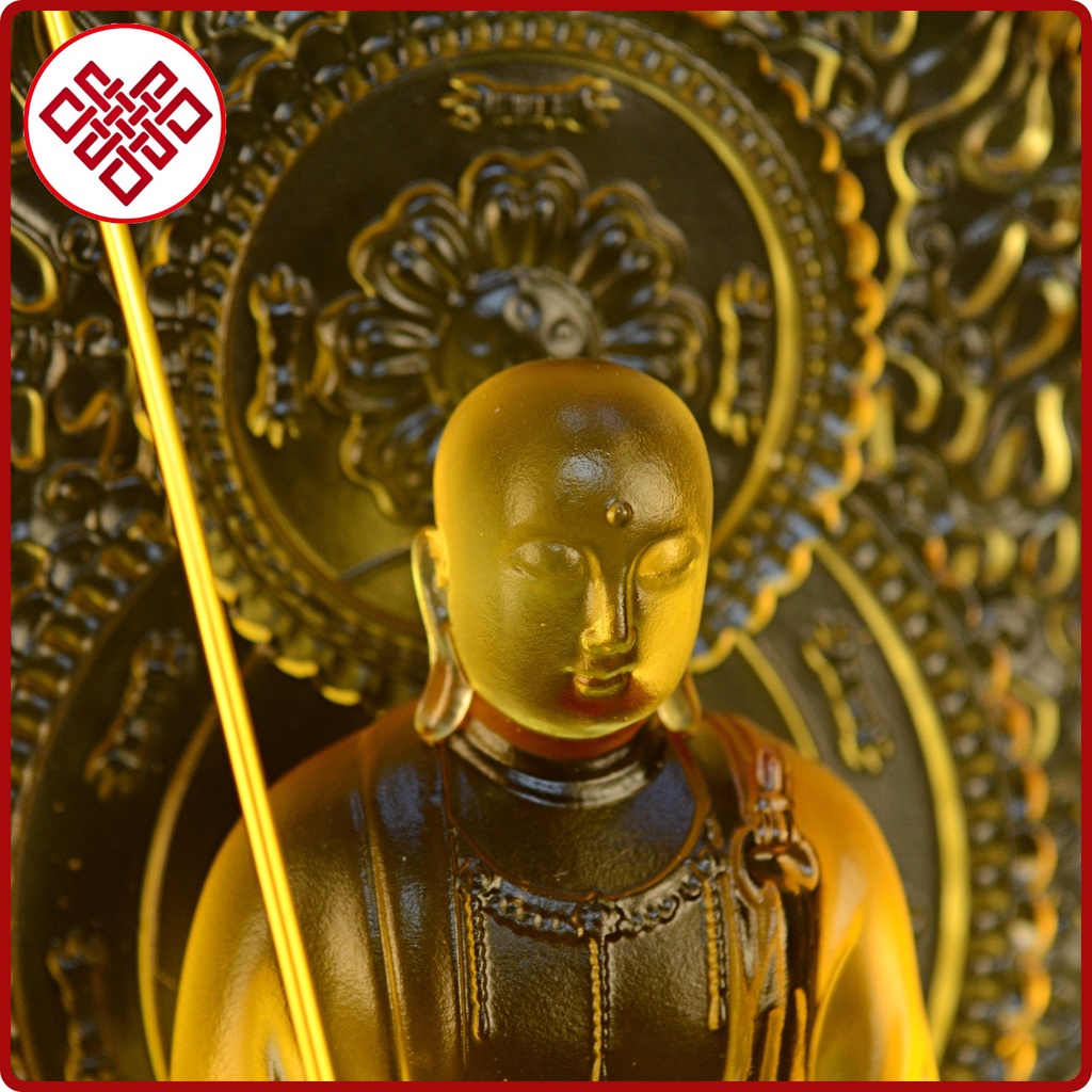 Tượng Phật Địa Tạng Vương Bồ Tát [Kim Cương Hỷ Lạc] Lưu Ly