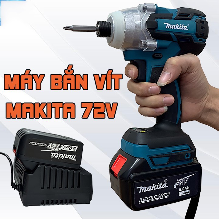 MÁY BẮT VÍT MAKITA DÙNG PIN 72V - MADE IN JANPAN BẢO HÀNH 1 NĂM CHẤT LƯỢNG CỰC TỐT
