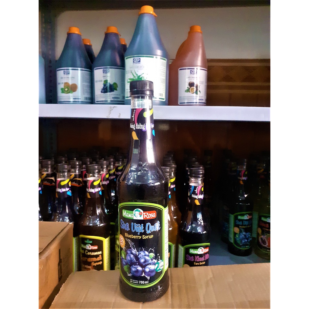Syrup Việt Quất MAMAROSA Golden Farm - 700ml [GIÁ TỐT] - SP010805 - Nguyên liệu pha chế trà sữa HIỆP PHÁT