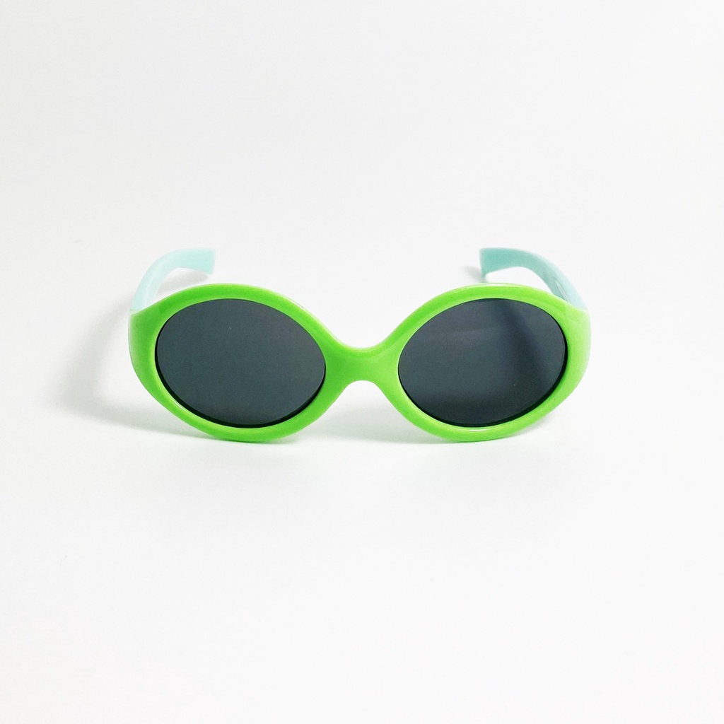 Kính mát trẻ em Jun Secret gọng nhựa, form ôm mặt, tròng đen chống tia UV cao cấp dành cho bé từ 1 đến 3 tuổi JS5822DEN