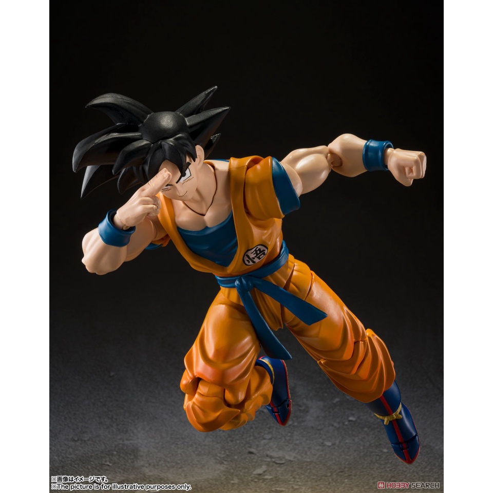 Mô hình đồ chơi chính hãng Bandai SHF Son Goku Super Hero - Dragon Ball