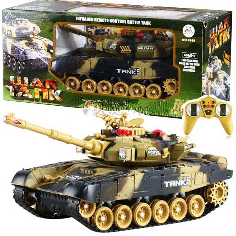 [SIÊU GIẢM GIÁ 49%] Xe Tăng Điều Khiển Từ Xa Size Lớn TANK WAR, Đồ bền cao và rất khỏe (Tặng pin điều khiển)