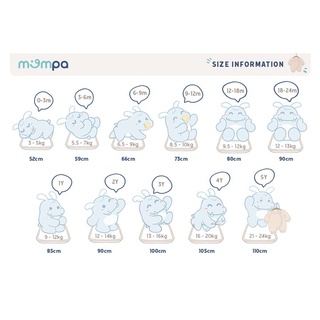 [MOMPA] Bộ dài tay cotton cho bé