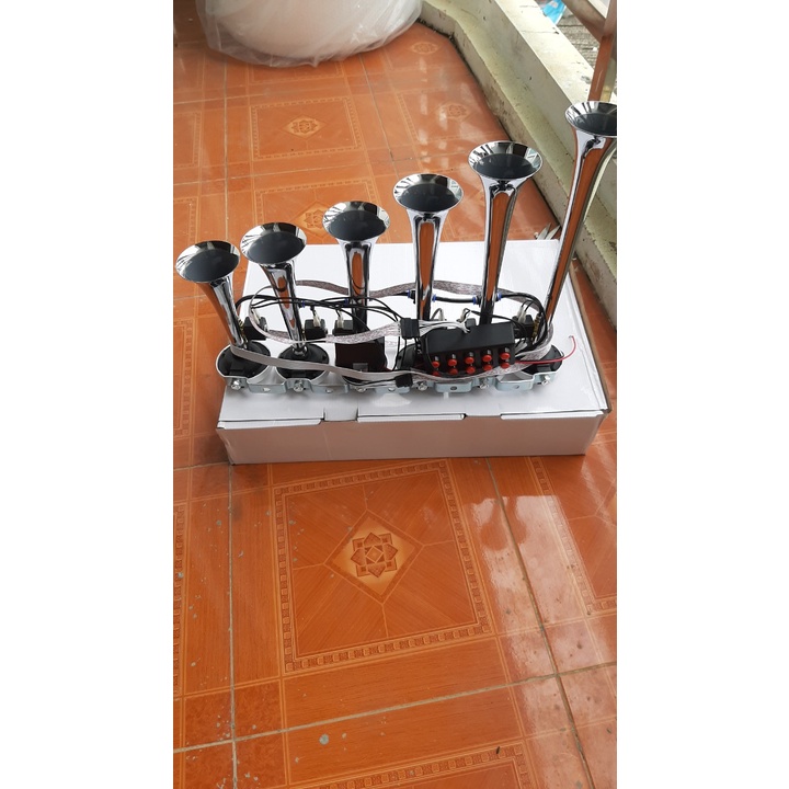 Còi hơi 6 loa chất lượng cao-24v