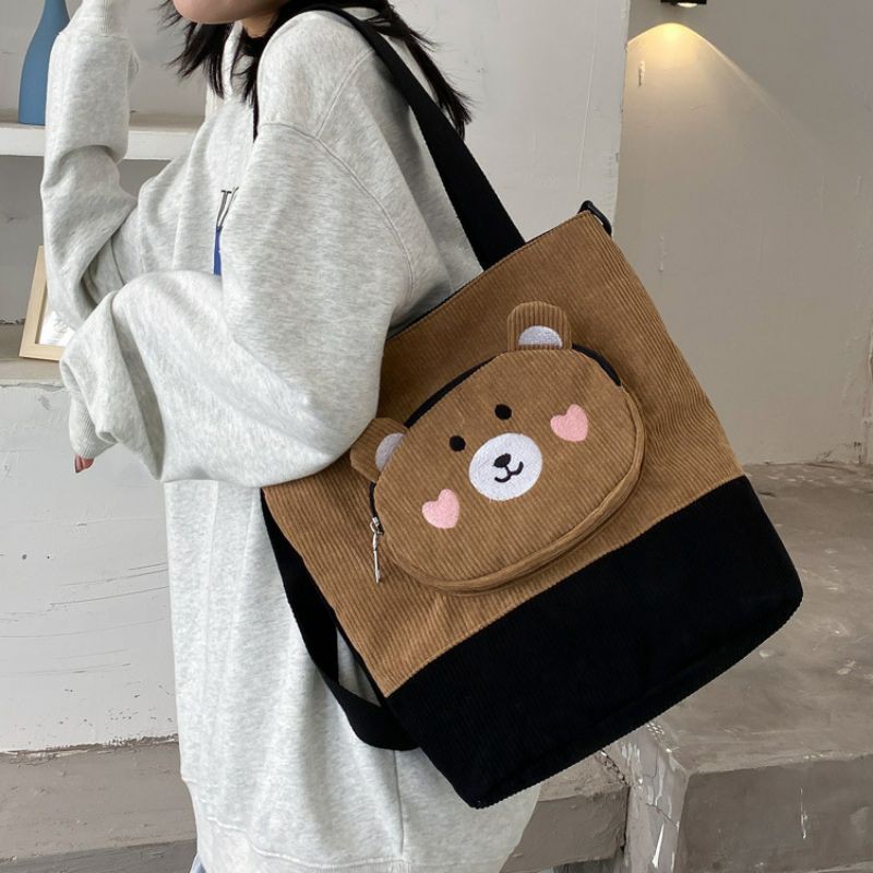 Túi tote - GẤU BROWN