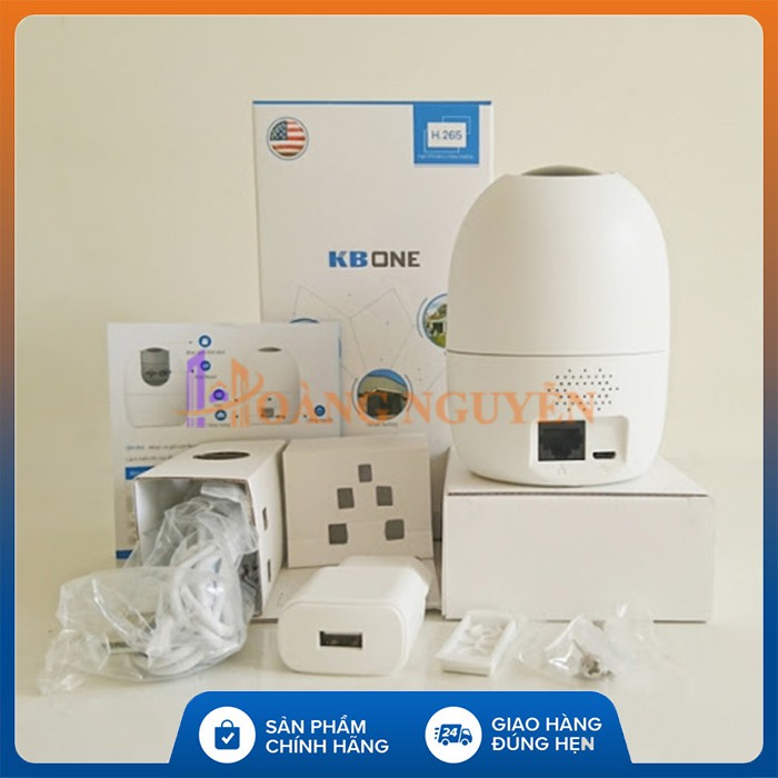 [CHÍNH HÃNG] Camera IP Wifi KBONE H21PW 1080P Full HD 2MP - Phát Hiện Âm Thanh, Bảo Mật Thông Minh, Đàm Thoại 2 Chiều | BigBuy360 - bigbuy360.vn