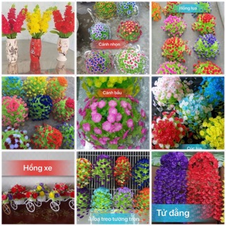 Hoa giấy lụa sale