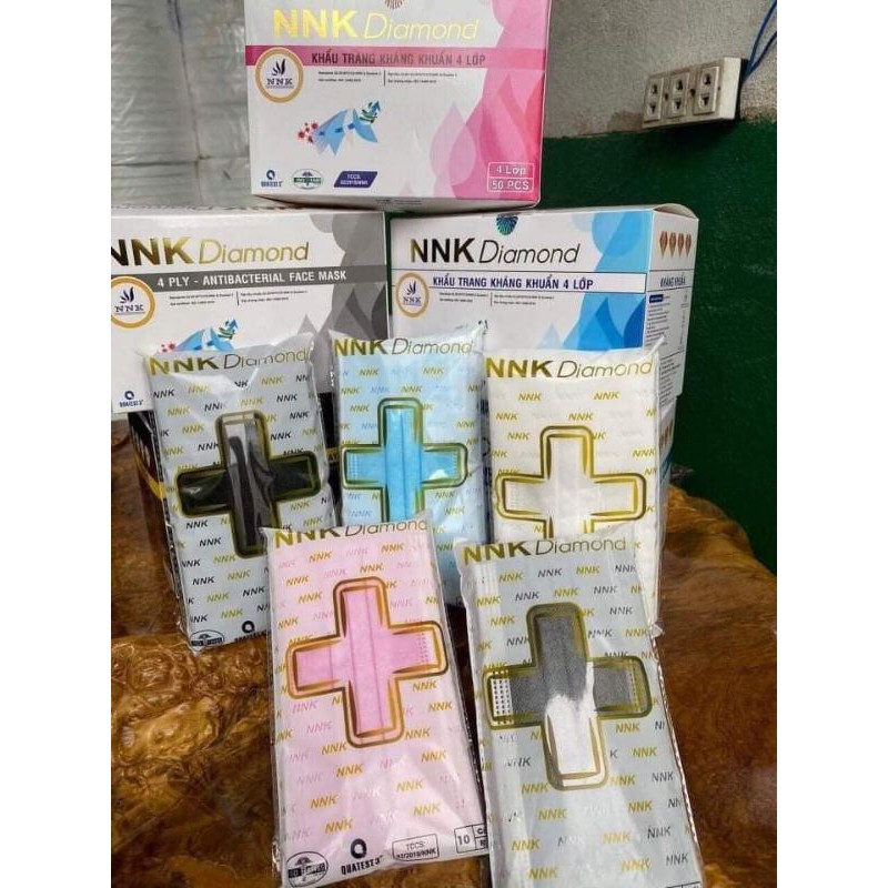 Lọc siêu bụi Khẩu trang Y tế Kháng khuẩn NNK