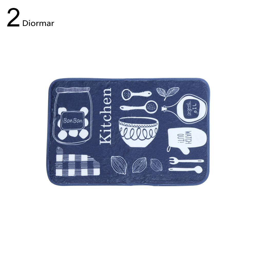 Thảm chùi chân in họa tiết đáng yêu tùy chọn chống trượt tiện lợi