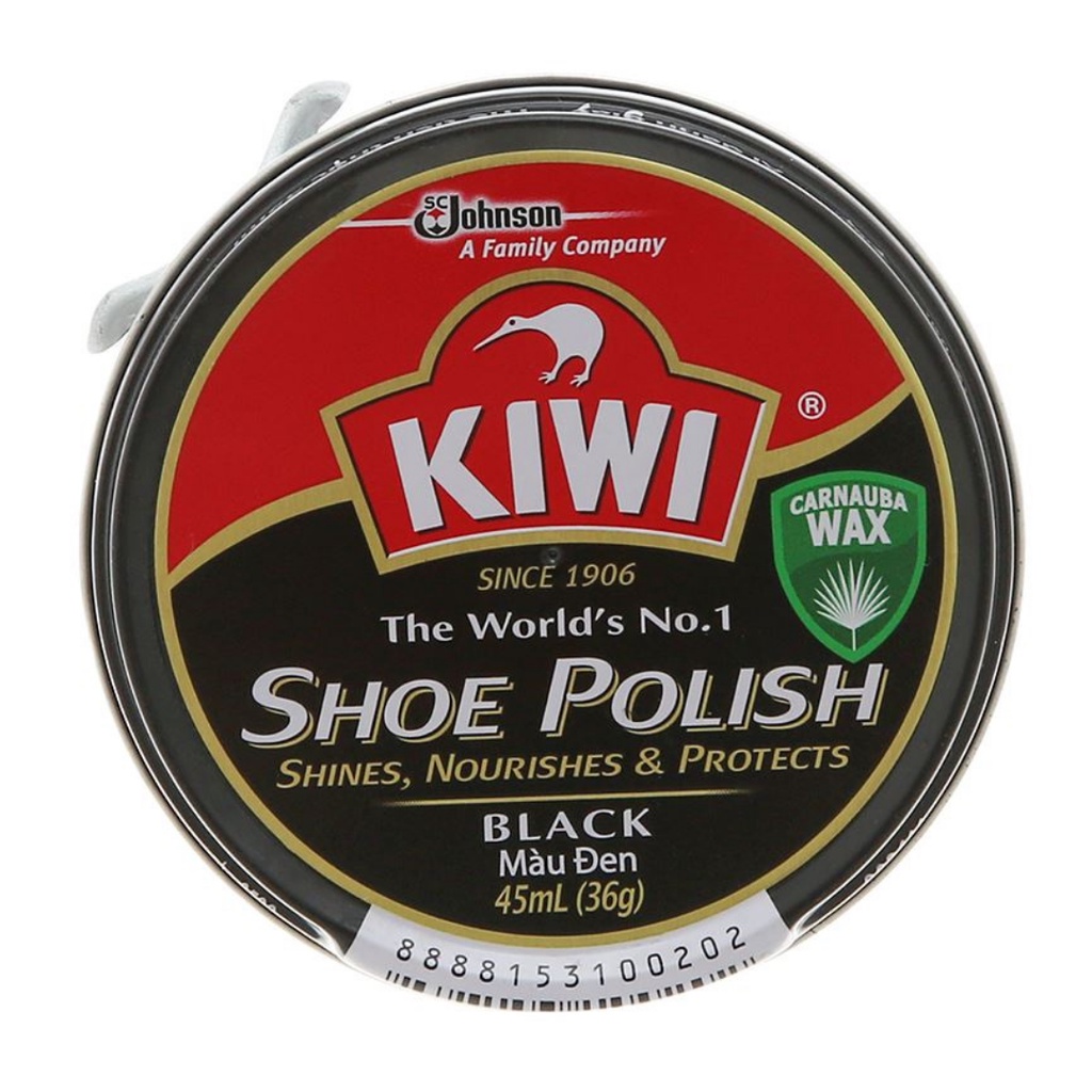 Xi Đánh Giày KiWi Hàng Thái Lan Xịn Màu Đen 45ML