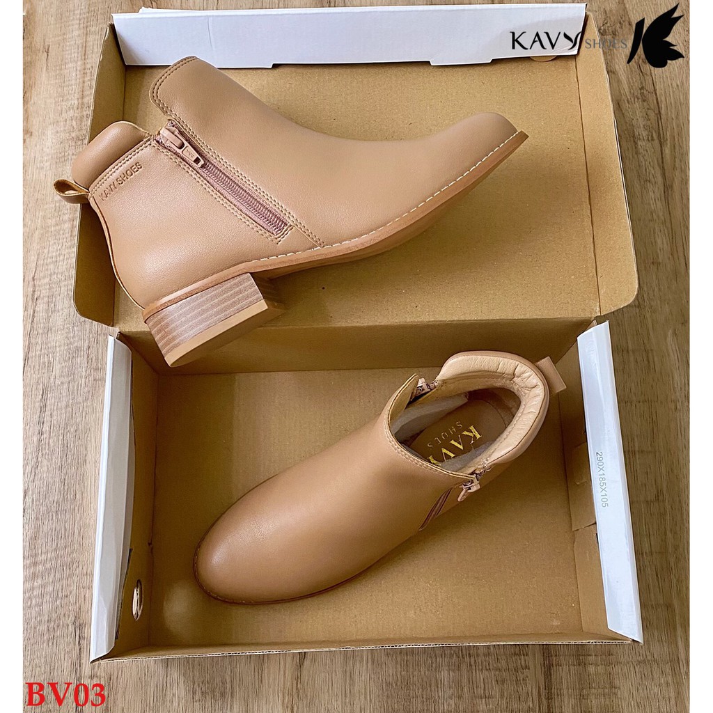 BỐT NỮ DA THẬT SIÊU ÊM MỀM CAO 3cm KAVY - BV03 | BigBuy360 - bigbuy360.vn