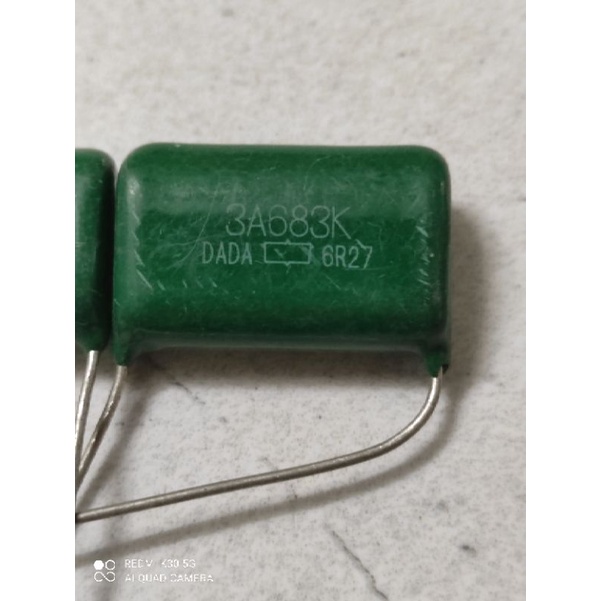 Tụ kẹo 0,068uf 600V Nippon Chemical Nhật (10 tụ)