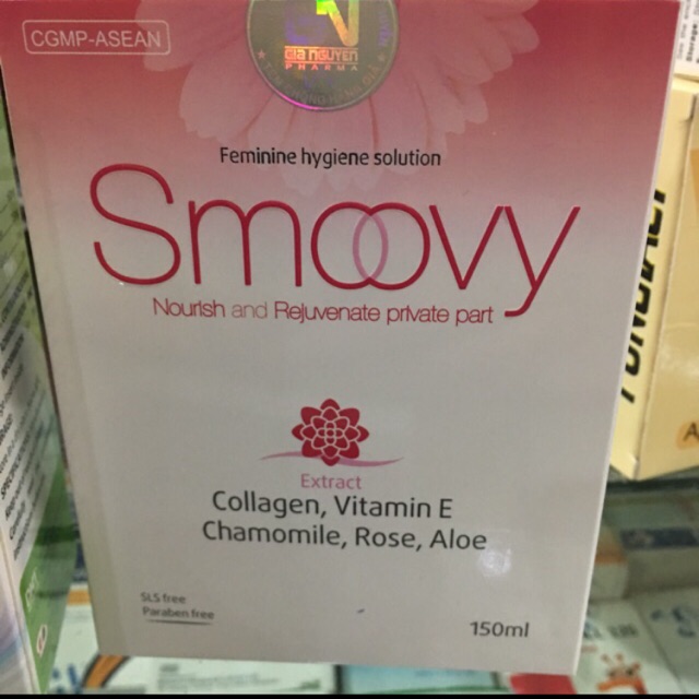 Dung dịch vệ sinh phụ nữ smoovy ( chai 150ml )