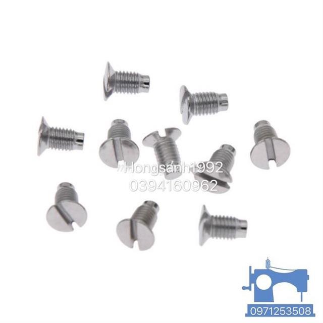Combo 10 con ốc gắn mặt Nguyệt máy may 1 kim công nghiệp