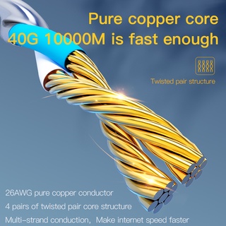 Cáp Cắm Mạng Ehernet U-KCOM CAT8 40Gbps Tốc Độ Cao