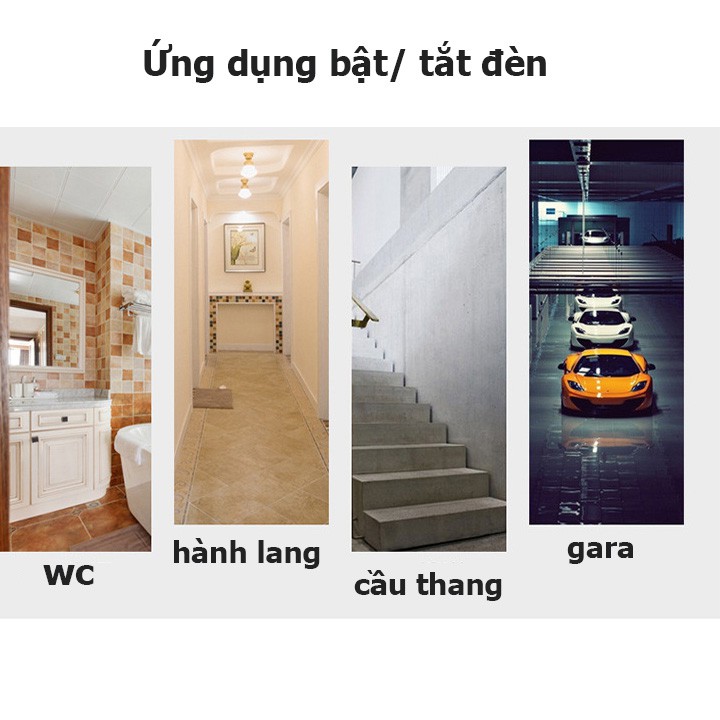 [X-LED] ĐÈN ỐP CẢM ỨNG HỒNG NGOẠI 12W