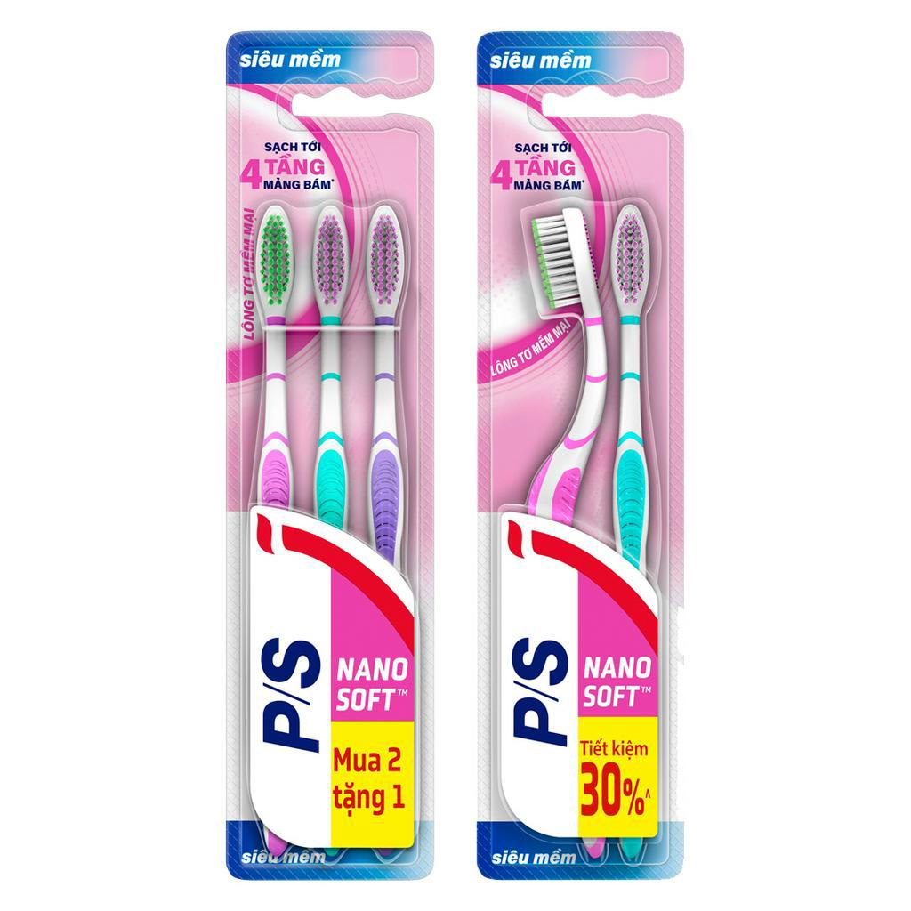 Bàn chải đánh răng P/S Lông Tơ Siêu Mềm Mại