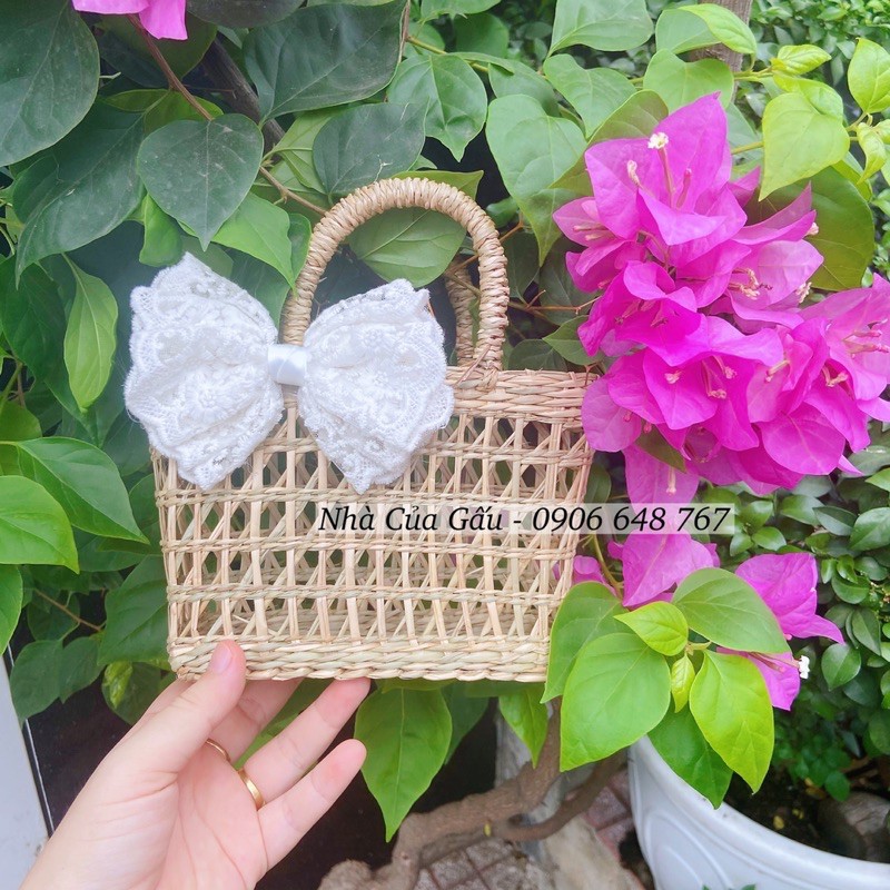 Giỏ mây đan size nhỏ siêu xinh ( ảnh thật ) | BigBuy360 - bigbuy360.vn