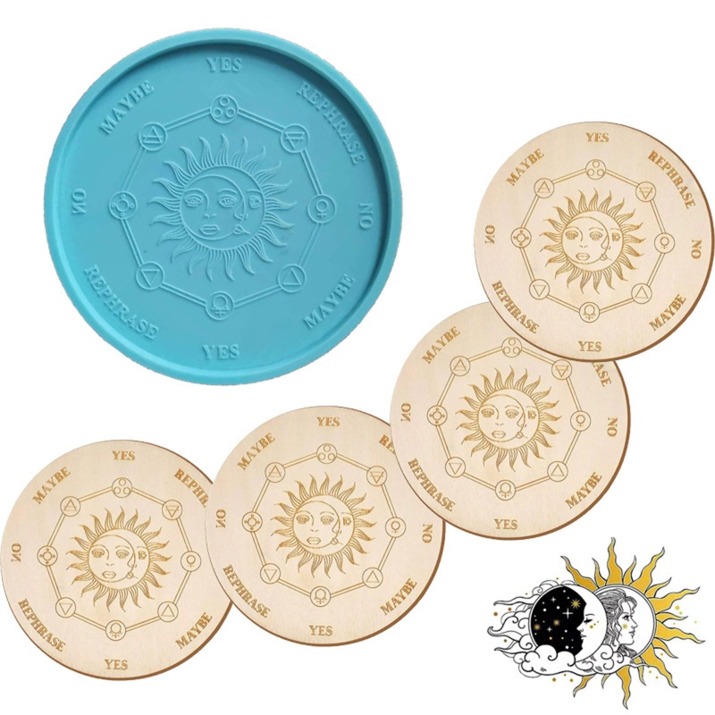 Khuôn Làm Trái Cây Hình Tròn Bằng Pha Lê