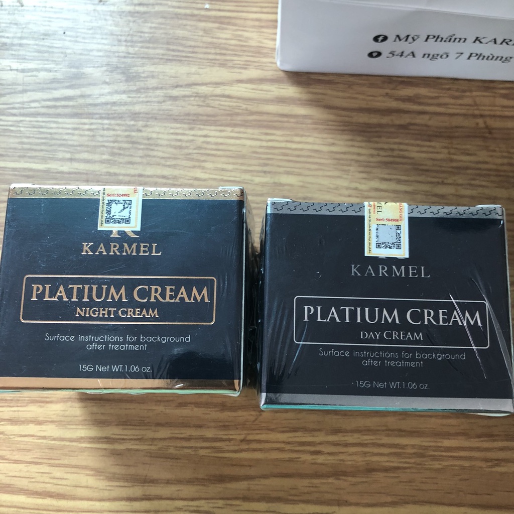 Bộ đôi Kem Nám Mảng Melasma KAMEL 15g Tái Tạo Da, Loại Bỏ Nám Sạm, Làm Sáng; Đều Màu Da KARMEL OFFICIAL