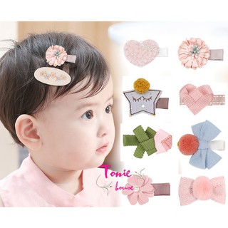 Kẹp tóc mái handmade đáng yêu cho bé gái - Nhà Mỡ Mỡ