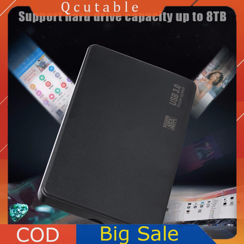 Hộp Đựng Ổ Cứng Ssd Hdd 2.5 Inch Usb3.0 Sang Sata3 Hỗ Trợ 8tb Hdd | BigBuy360 - bigbuy360.vn