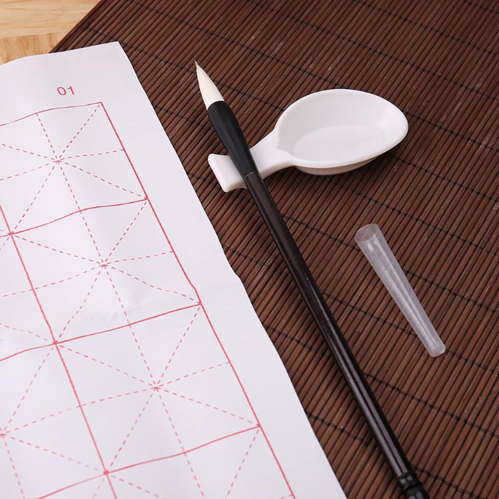Bigbox 2 Set Reusable Magic Water Writing Cloth Brush Chinese Calligraphy Practice Suit Water Writing Cloth