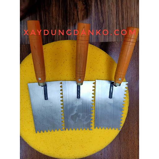 Dụng Cụ Xây Dựng Tạo Rãnh Ốp Lát Gạch Bay Vuông Răng Cưa