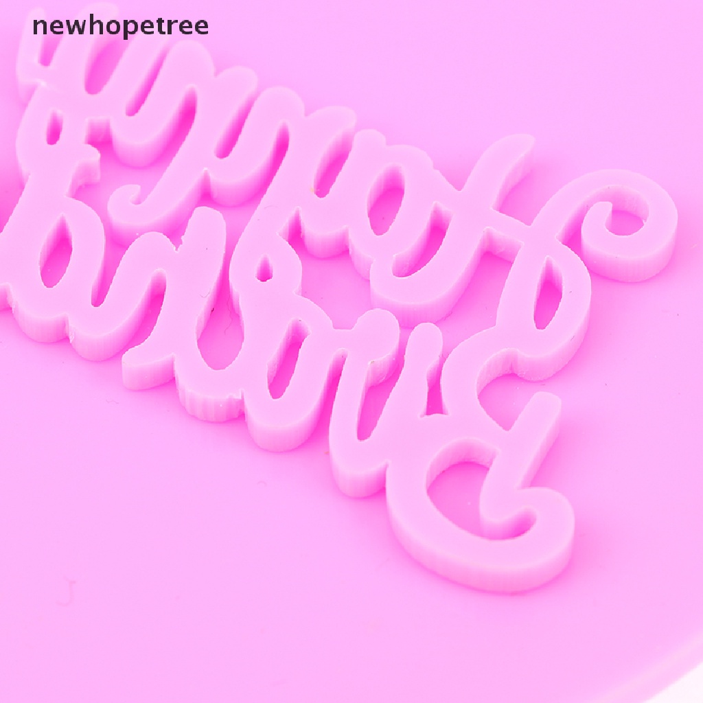 Khuôn Làm Bánh Quy Hình Chữ Happy Birthday Day Độc Đáo