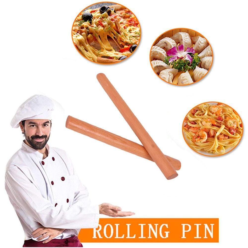 Cây Lăn Bột Làm Bánh Bằng Gỗ Tiện Dụng Cho Nhà Bếp