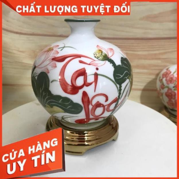 Giá hủy diệt -  Bình hút tài lộc mini gốm thủ công  Bát Tràng