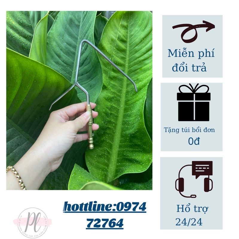 Móc trụ ty đồng chẻ cu gáy PILE khoan lỗ theo yêu cầu