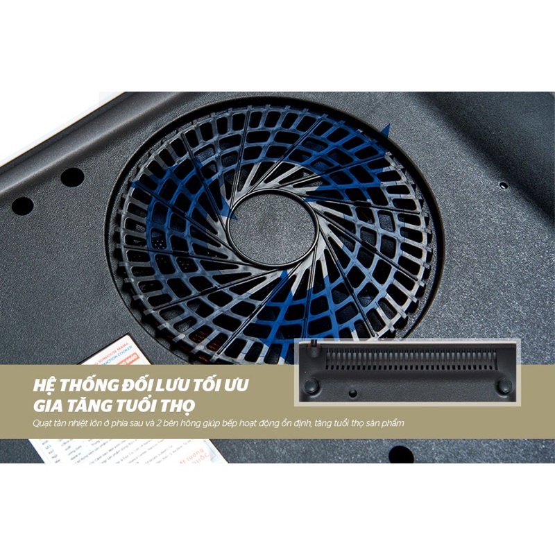 BẾP ĐIỆN TỪ SUNHOUSE MAMA SHD 6868 TẶNG KÈM NỒI LẨU 2 NGĂN BẢO HÀNH 24 THÁNG