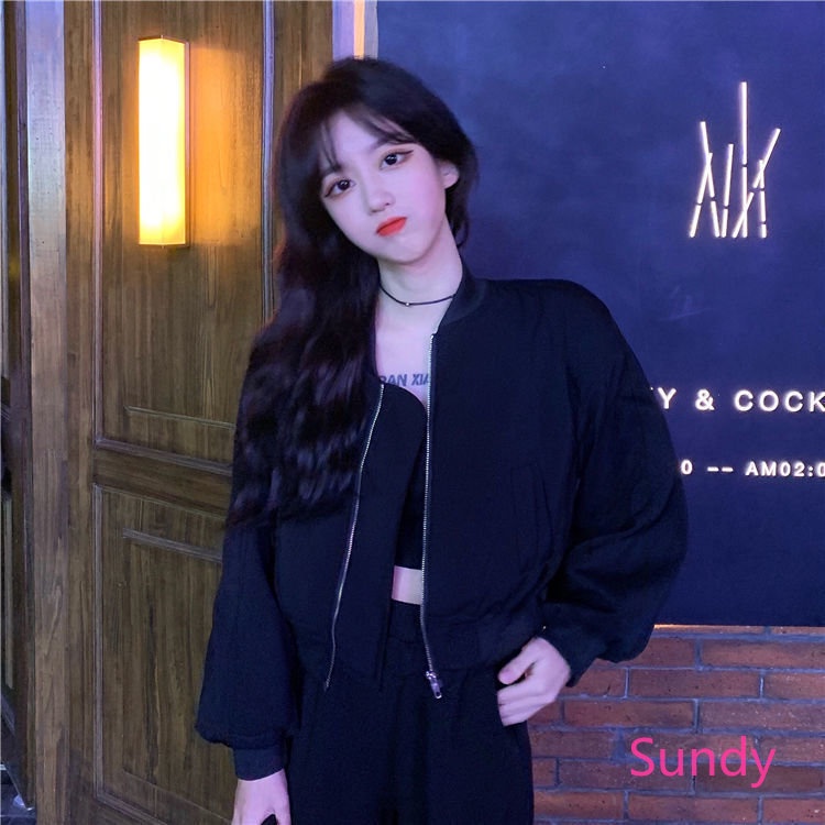 Áo Khoác Tay Dài Dáng Rộng Plus Size Màu Trơn Đơn Giản Phong Cách Hàn Quốc Cho Nữ