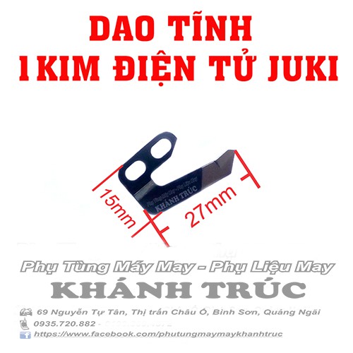 Dao tịnh 1kim điện tử Juki máy may công nghiệp