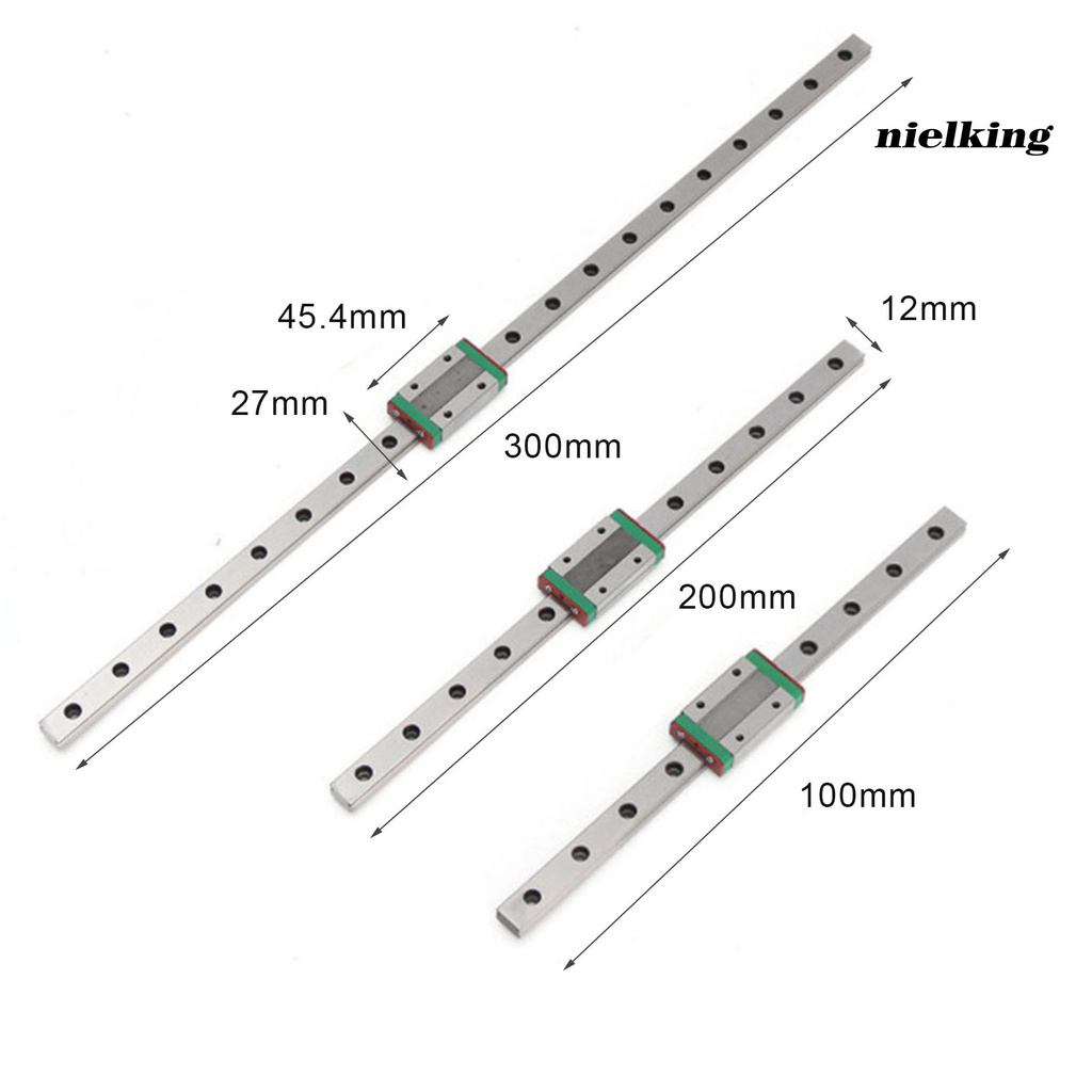 Thanh trượt và khối trượt định hướng  Mgn12 Mgn12H Cho Máy In 3D