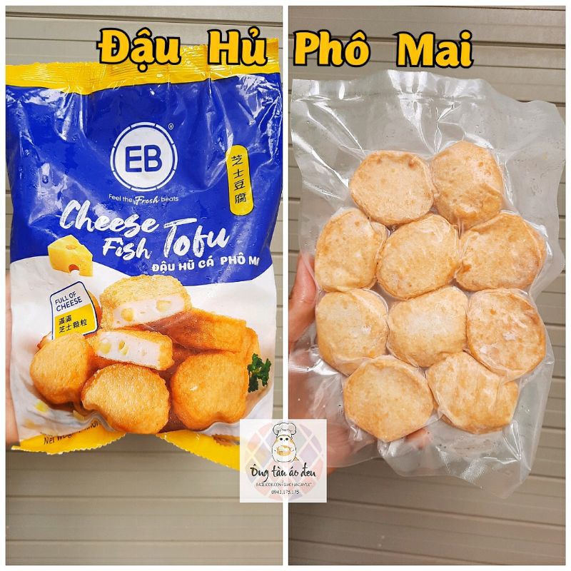Viên đậu hủ phô mai KICHI 500gr