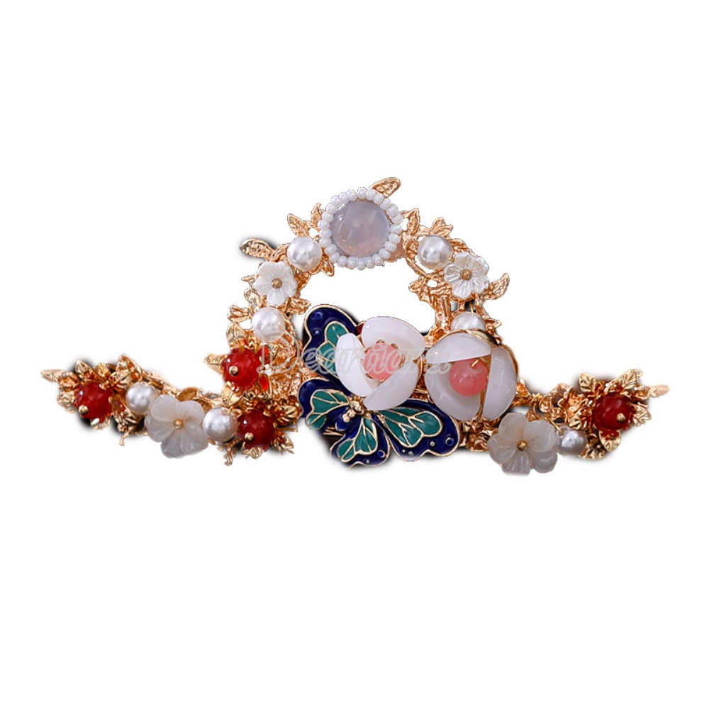 Trâm Cài Tóc Tua Rua Thời Trang Cho Cô Dâu