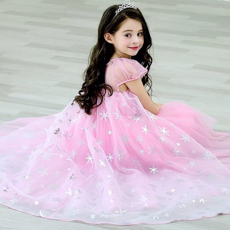 [SẴN - HÀNG LOẠI 1 TẶNG PHỤ KIỆN] Đầm Elsa dài váy Elsa bé gái công chúa hàng xịn