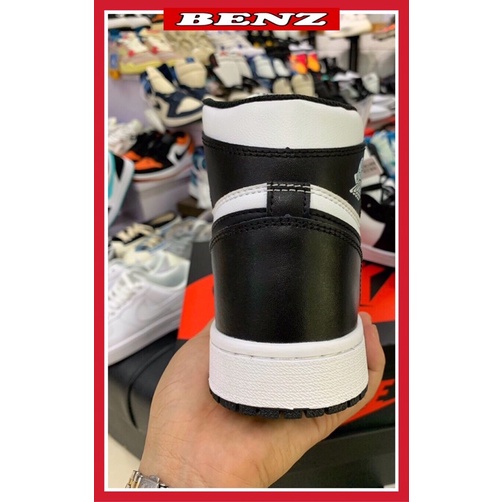 Giày thể thao,sneakrs nam nữ Panda cao cổ đen trắng tăng chiều cao êm chân chống trơn trượt màu mới siêu đẹp BZ 011