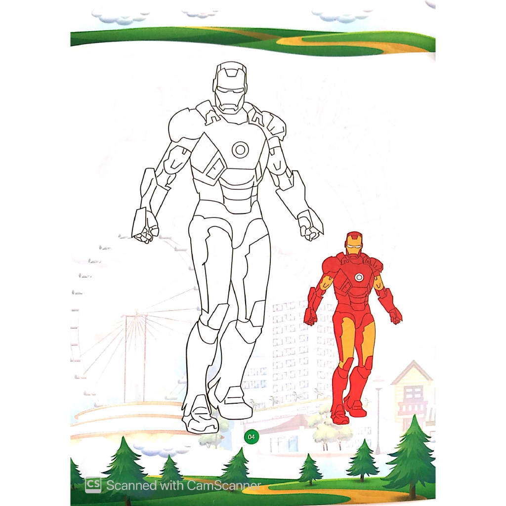 Sách - Bé Tô Màu Siêu Anh Hùng