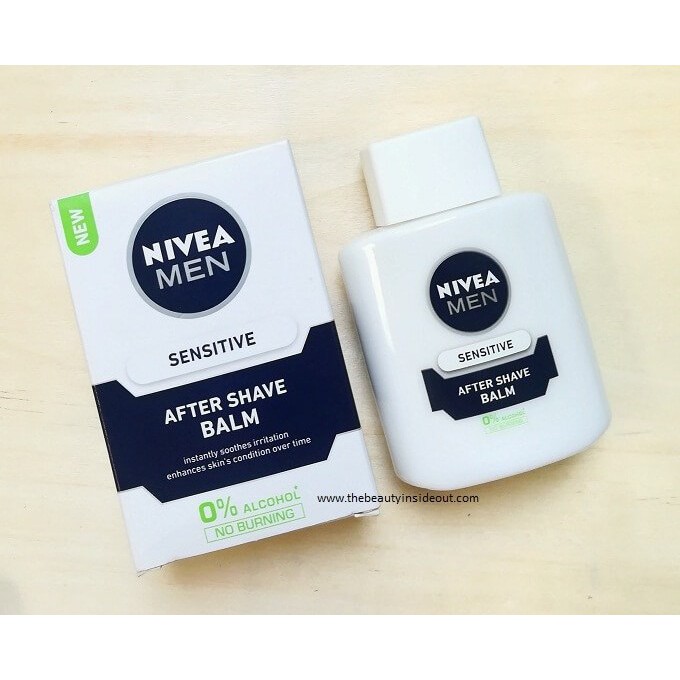 SÁP DƯỠNG DA SAU CẠO RÂU CHO DA NHẠY CẢM NIVEA MEN AFTER SHAVE BALM SENSITIVE