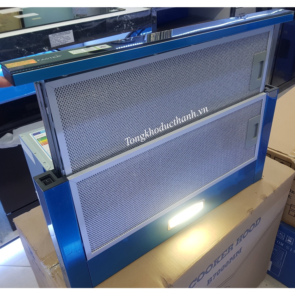Máy hút mùi Faster SYP 7222B / 6222B. Hút mùi âm tủ Faster 70cm / 60cm, Bảo Hành 24 Tháng