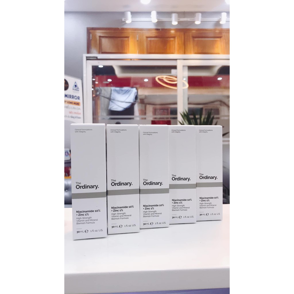 Serum Ordinary ngừa mụn sáng da, se khít lỗ chân lông Niacinamide 10% + Zinc 1% | BigBuy360 - bigbuy360.vn