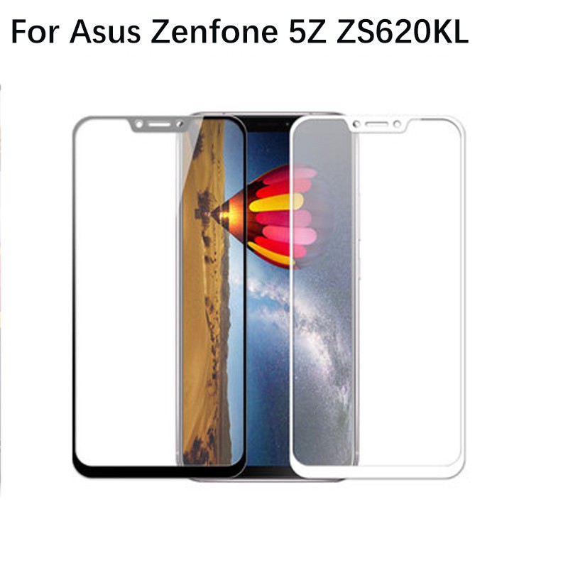 Miếng dán cường lực bảo vệ toàn bộ màn hình dành cho Zenfone 5 ZE620KL / Zenfone 5Z ZS620KL kèm phụ kiện