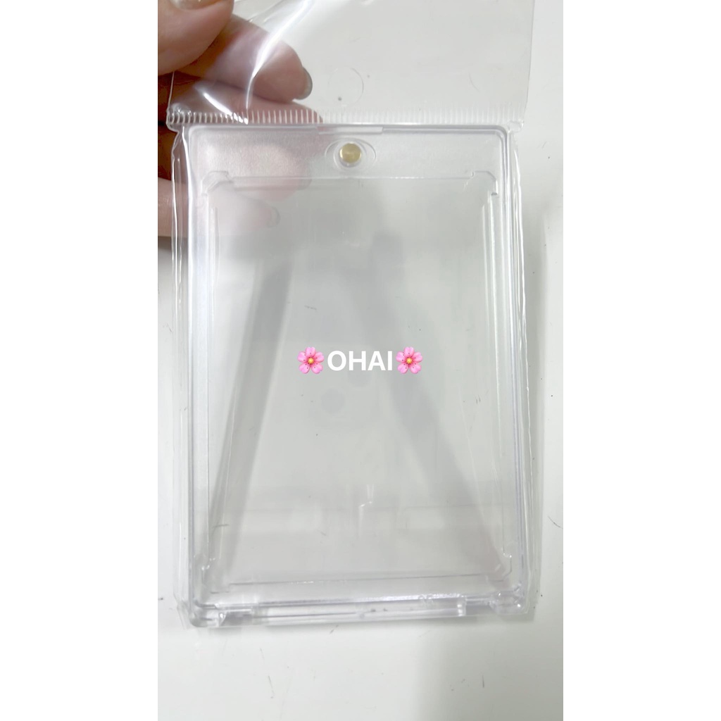 Case Nhựa Cứng Nam Châm Bảo Quản Thẻ Pokemon Magnet Card Holder